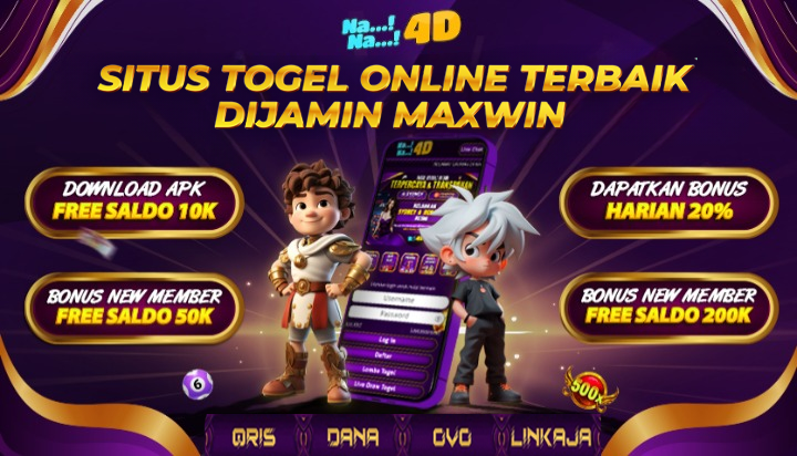 Situs togel online NANA4D Togel terbukti jp ini sudah terkenal sejak dulu sehingga situs ini sudah ada banyak sekali pemain yang tertarik untuk bermain di situs oleh nana4d ini.