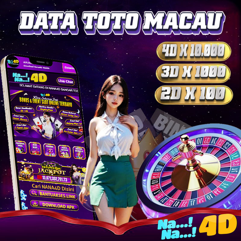 Nana4d Data Toto Macau dan Toto 4D Banyak Yang Dimainkan. NANA4D Situs Data Toto Macau Terbesar dan Toto 4d Banyak Yang Dimainkan.