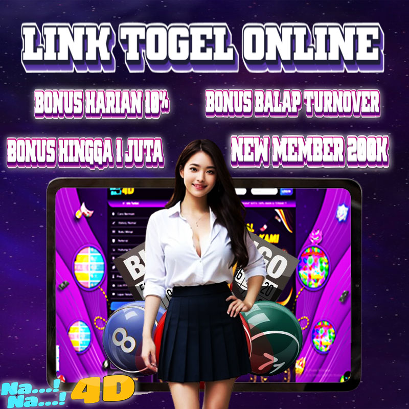 NANA4D Link Togel Online Anti Terblokir Dengan Pasaran Terlengkap yang memberikan akses termudah dengan hadiah terbesar 10 Juta.