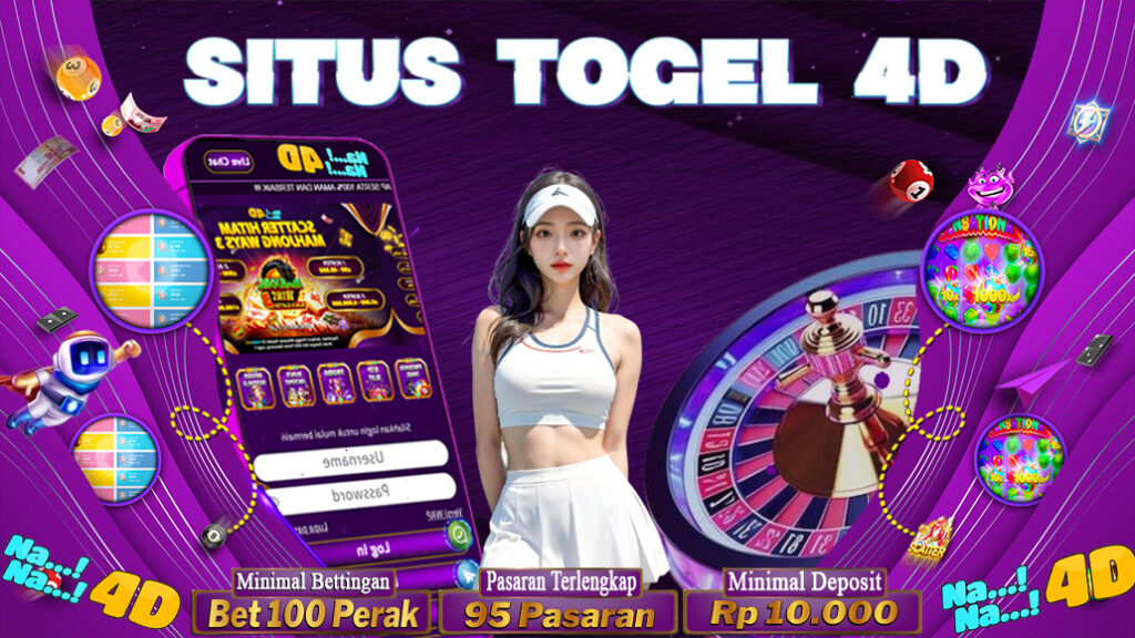 NANA4D Situs Togel 4d Dan Agen Toto Macau Terpercaya Di Tahun 2024 yang menyediakan salah satu pasaran togel terbanyak