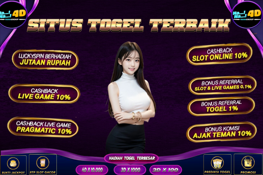 NANA4D Situs Agen Togel Resmi & Situs Togel Terbaik Di Tahun 2024 yang memberikan pasaran togel terbanyak dengan agen togel resmi