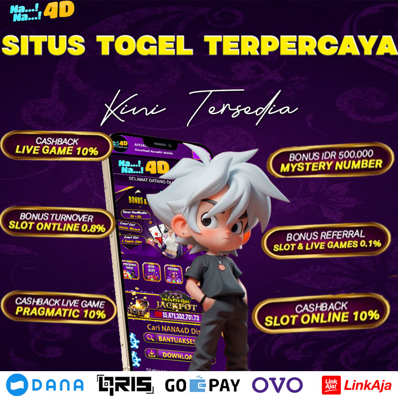 Nana4d Situs Togel Terpercaya Dengan Hasil Transparant. Nana4d merupakan situs yang sudah tidak asing lagi terdengar dan sudah menjadi