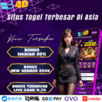 NANA4D 10 Situs Togel Terbesar Di Asia dan Bandar Togel Terpercaya Di Tahun 2025. NANA4D termasuk 10 situs togel terbesar yang menawark