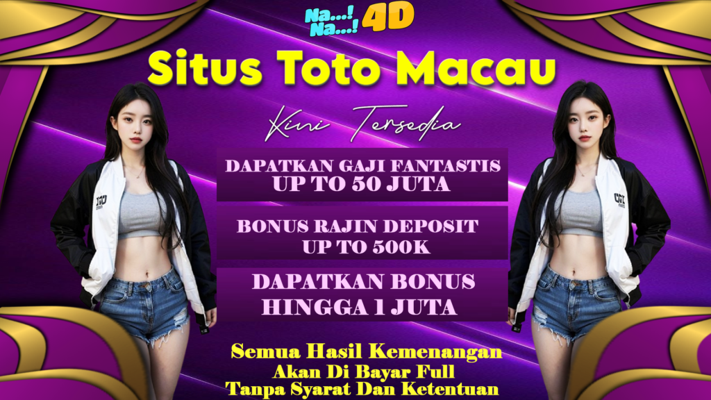 NANA4D: Situs Toto Macau Bet Kecil & Agen Toto Macau Bet 100 di Asia. NANA4D semakin memperkuat posisinya sebagai situs togel