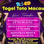 NANA4D: Situs Togel Toto Macau Terpercaya dengan Link Tergacor Se-Indonesia. NANA4D adalah salah satu situs togel terpercaya