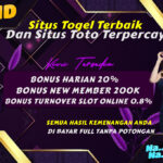 NANA4D Situs Togel Terbaik Dan Situs Toto Terpercaya Dengan Bettingan Paling Murah yang menyediakan pasaran togel terbanyak